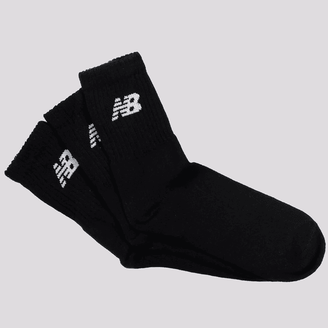 Meia New Balance Básica Preta