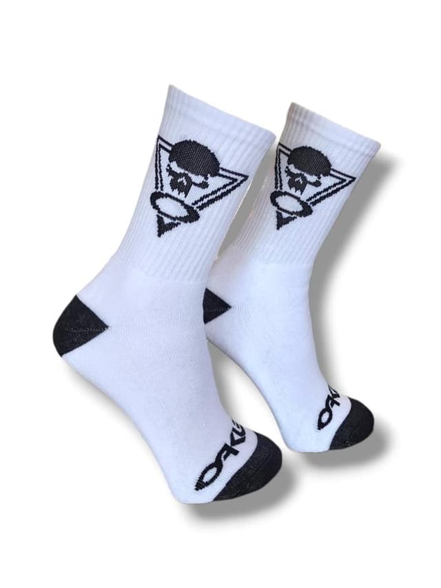 Meia Oakley Ticam branca